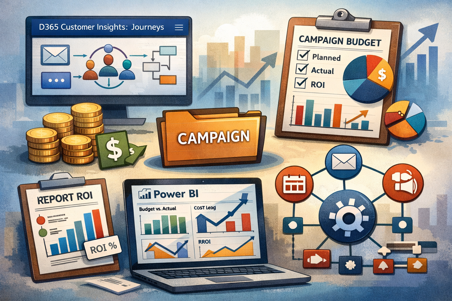 💰 How to Track Campaigns and Budgets in Dynamics 365 Customer Insights ...